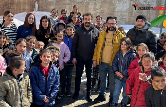 Yüksekova’nın Keçili Köyü okulunda eğitimin...