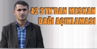 42 Stk’dan Meskan Dağı Açıklaması