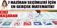 7 Haziran seçimleri için en gerçek matematik!