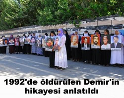 1992'DE ÖLDÜRÜLEN DEMİR'İN HİKAYESİ ANLATILDI