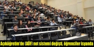 Açıköğretim'de (AÖF) not sistemi değişti, öğrenciler...