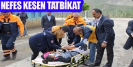 AFAD'dan Nefes Kesen Tatbikat