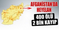 Afganistan'da toprak kayması: 400 ölü