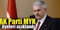 AK Parti MYK üyeleri açıklandı