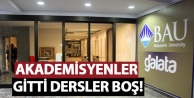 Akademisyenler gitti dersler boş!