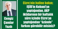 AKP Kongresi'nin söylediği, Cizre'nin anlattığı...