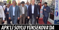 AKP’li Soylu Yüksekova’da 