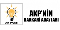 AKP'nin Hakkari adayları