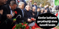 Aleviler katliamın gerçekleştiği alana karanfil...