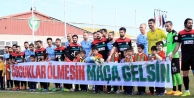 Amedspor’un ‘Çocuklar ölmesin’ pankartı PFDK’lik...