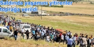 Amed'teki saldırıda yaşamını yitirenler toprağa...