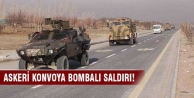 Askeri konvoya bombalı saldırı: 8 asker yaralandı