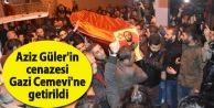 Aziz Güler'in cenazesi Gazi Cemevi'ne getirildi