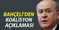 Bahçeli’den koalisyon açıklaması