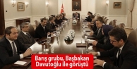 Barış grubu, Başbakan Davutoğlu ile görüştü