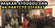 Başkan Aydoğdu'dan AK Parti'ye ziyaret