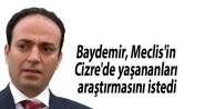 Baydemir, Meclis'in Cizre'de yaşananları araştırmasını istedi