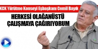 Bayık: Herkesi olağanüstü çalışmaya çağırıyorum