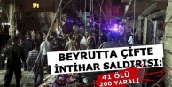 Beyrut’ta çifte intihar saldırısı: 41 ölü,...