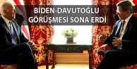 Biden-Davutoğlu görüşmesi sona erdi