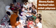 Binevş Kadın Merkezi’nden anket çalışması