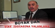  Boyar'dan şike iddiasına yalanlama