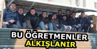 Bu öğretmenler alkışlanır