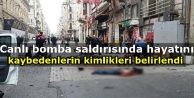 Canlı bomba saldırısında hayatını kaybedenlerin...