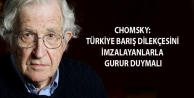 Chomsky: Türkiye barış dilekçesini imzalayanlarla...