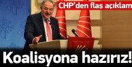 CHP: Koalisyona hazırız!