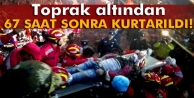 Çin’deki toprak kaymasında 67 saat sonra kurtarıldı