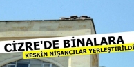 Cizre'de de binalara keskin nişancılar yerleştirildi