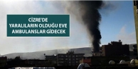 Cizre'de yaralıların olduğu eve ambulanslar gidecek