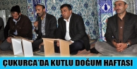 Çukurca’da Kutlu Doğum Haftası 