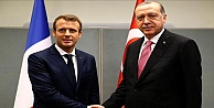 Cumhurbaşkanı Erdoğan Macron ile telefonda görüştü