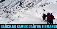 Dağcılar Samur Dağı’na Tırmandı