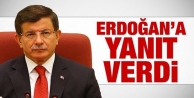 Davutoğlu, Erdoğan'a yanıt verdi