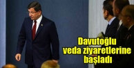 Davutoğlu veda ziyaretlerine başladı