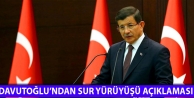 Davutoğlu’ndan Sur yürüyüşü açıklaması