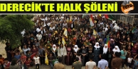 Derecik Beldesinde Halk Şöleni