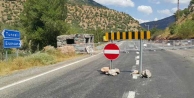 Dersim-Erzincan karayolu trafiğe kapatıldı