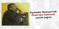 Diyarbakır Newrozu'nda Önder'den hükümete çözüm...