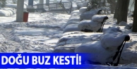 Doğu buz kesti!