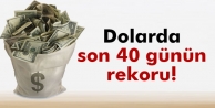 Dolar 40 günün en yüksek seviyesinde