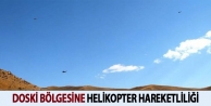 Doski Bölgesine Helikopter Hareketliliği