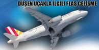 Düşen uçakla ilgili flaş gelişme