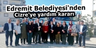 Edremit Belediyesi'nden Cizre'ye yardım kararı