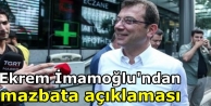 Ekrem İmamoğlu'ndan mazbata açıklaması