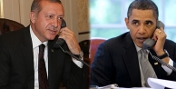 Erdoğan ile Obama telefonda görüştü!