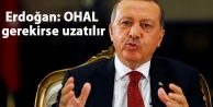 Erdoğan: OHAL gerekirse uzatılır